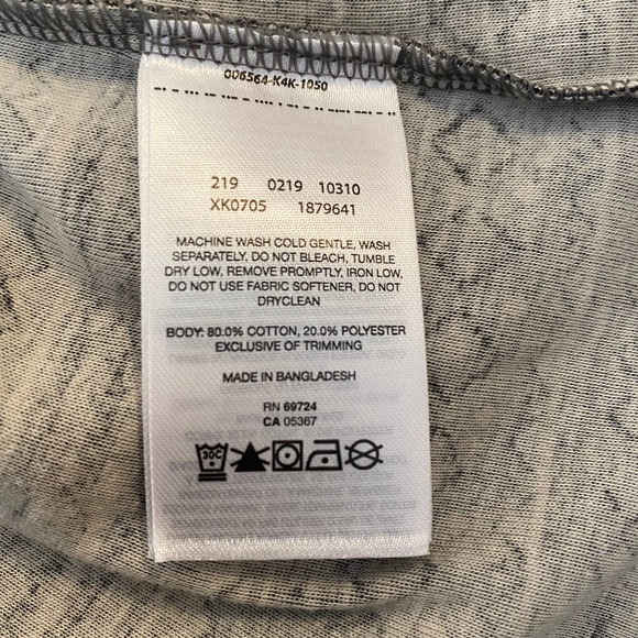 Columbia Woman's Cowl Neck Long Sleeve Drifting Snow Shirt Sz L - Picture 9 of 10